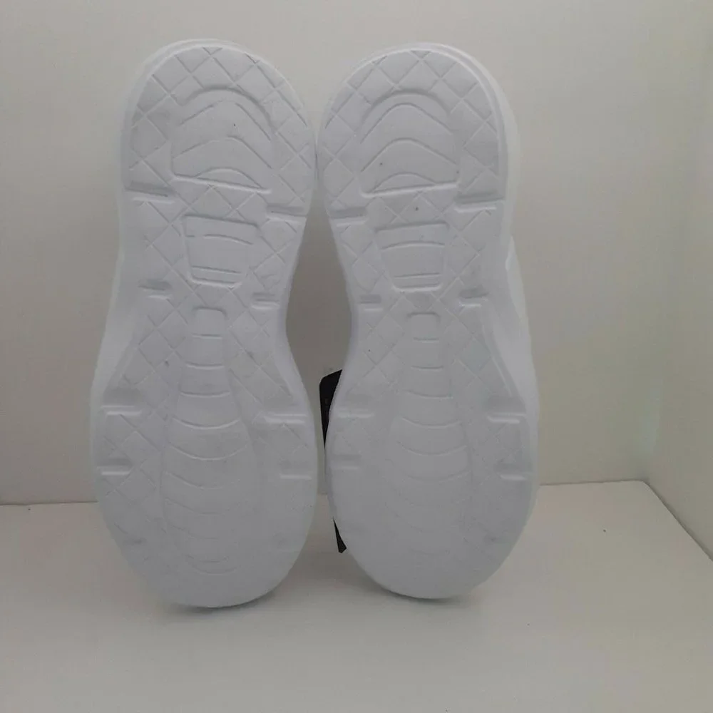 US Polo Assn.‎ Youth Girl's Slip On Sneakers | White w/Pink | US Size 11C